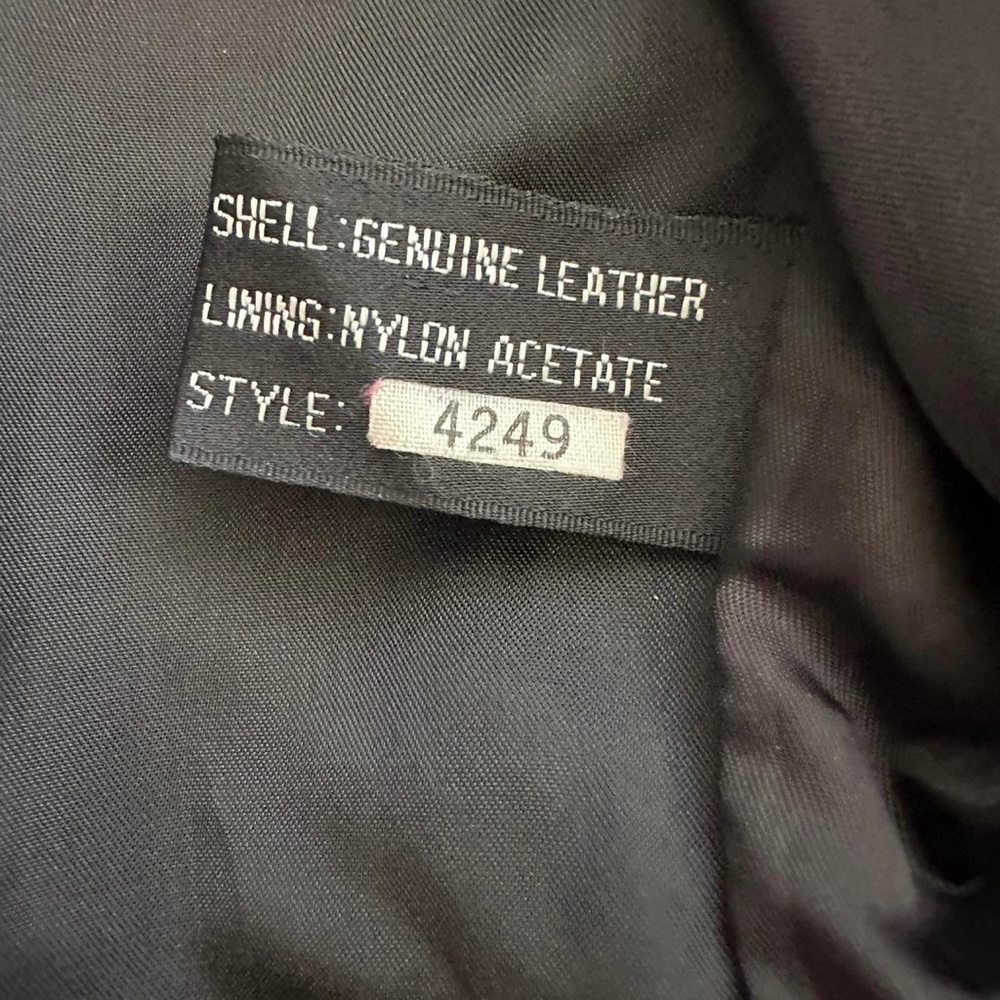 VTG leather vest - Picture 5 of 6